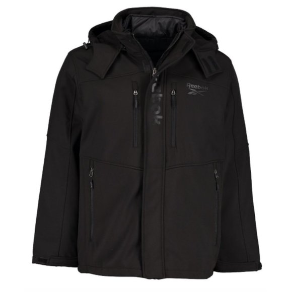 Reebok Other - NWT REEBOK Black Soft-Shell System Jacket, Mens XL